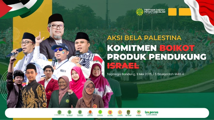 Aksi Bela Palestina, Persatuan Islam Kabupaten Purbalingga Mengajak Turun Aksi