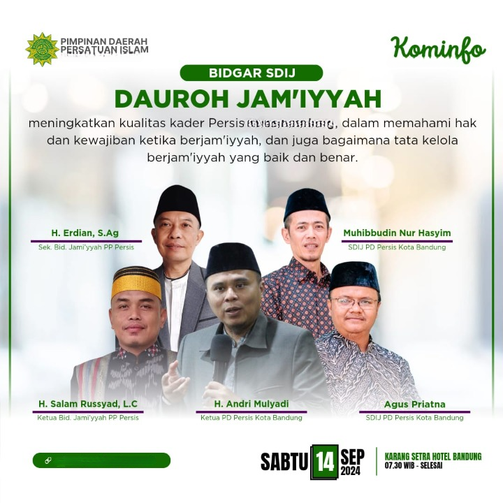 Dauroh Jamiyyah SDIJ PD PERSIS Kabupaten Purbalingga
